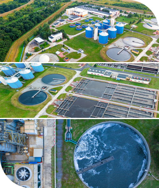 What are the stages of wastewater treatment?
